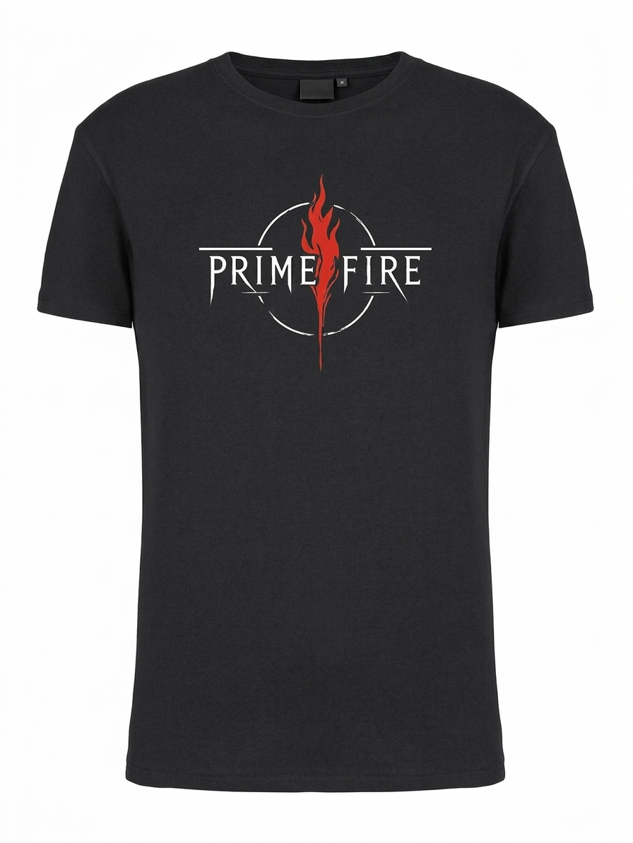 New Tshirt Prime Fire homme noir